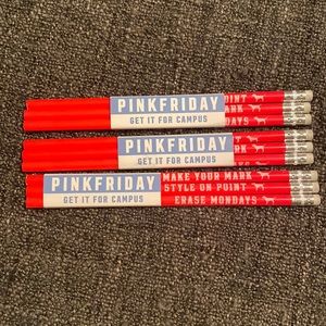 VICTORIA’S SECRET PINK FRIDAY PENCILS